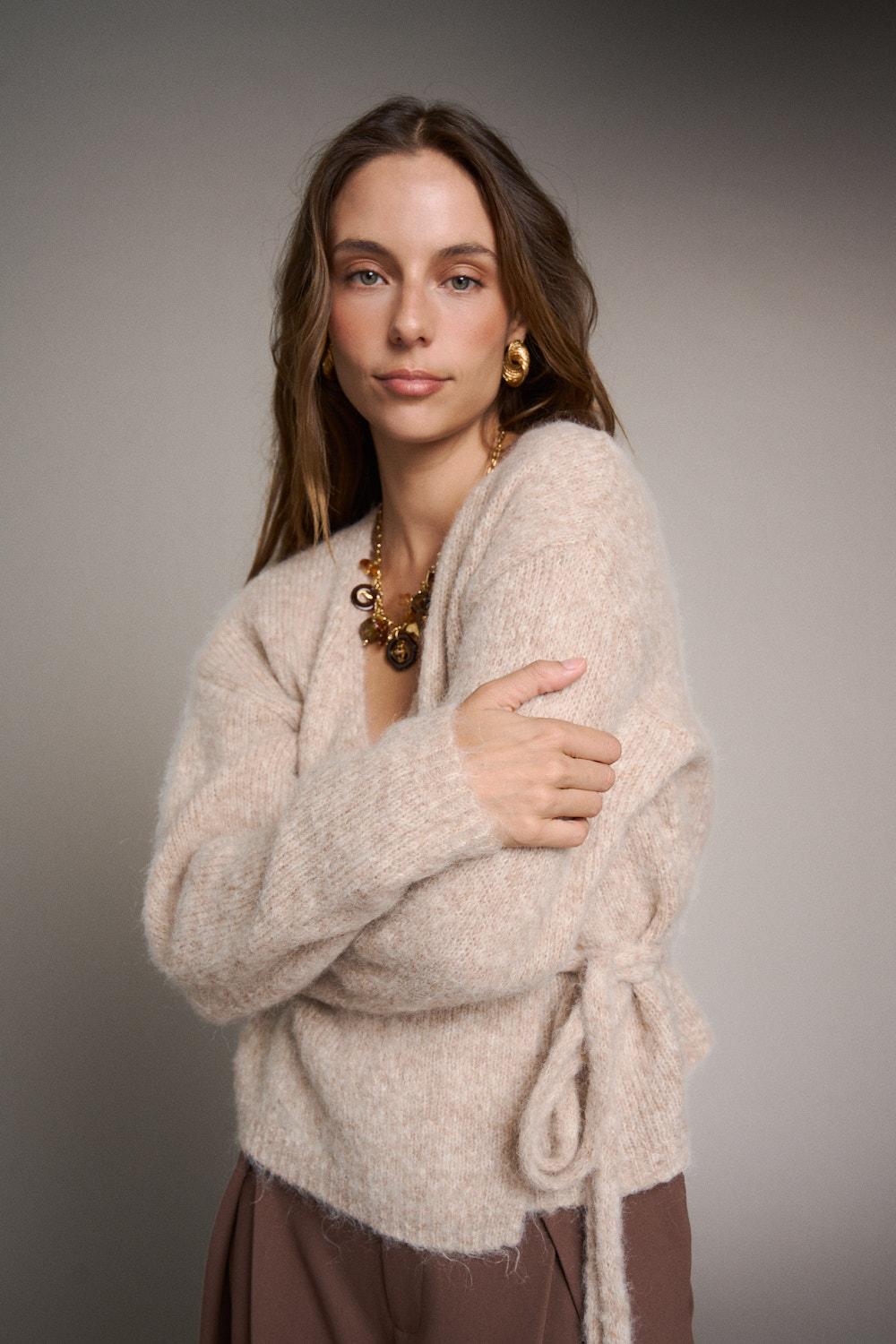 Maëlys Wrap Cardigan