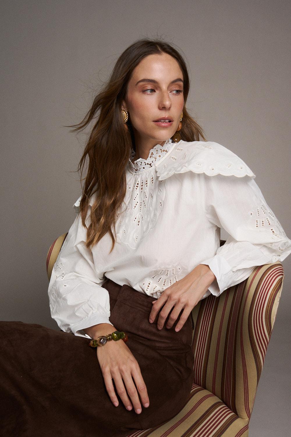 Apolline Embroidered Shirt