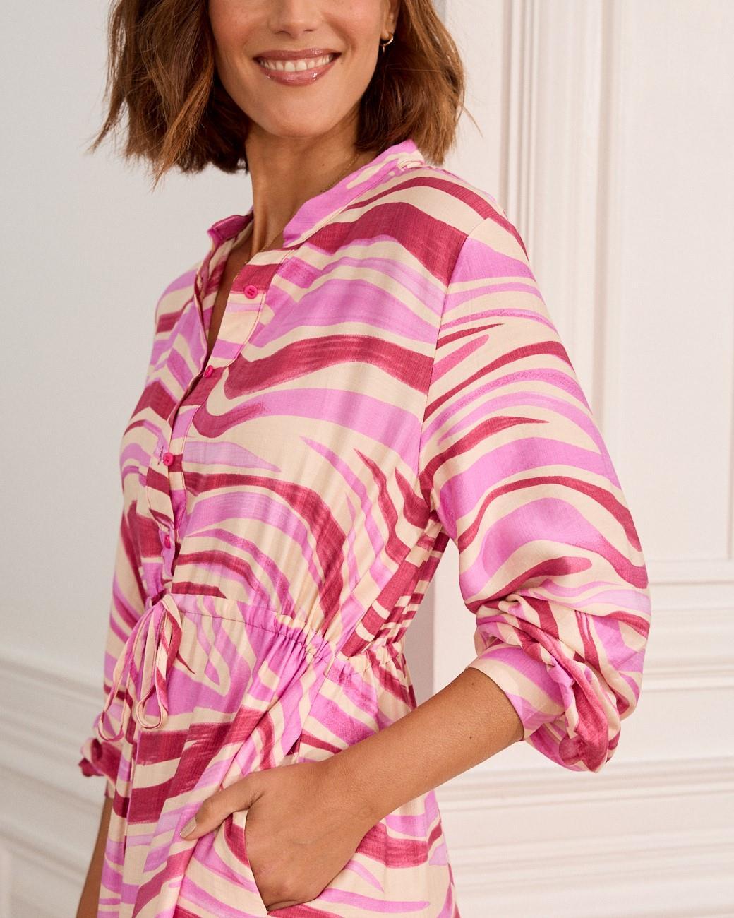 Sharon Zebra Dress