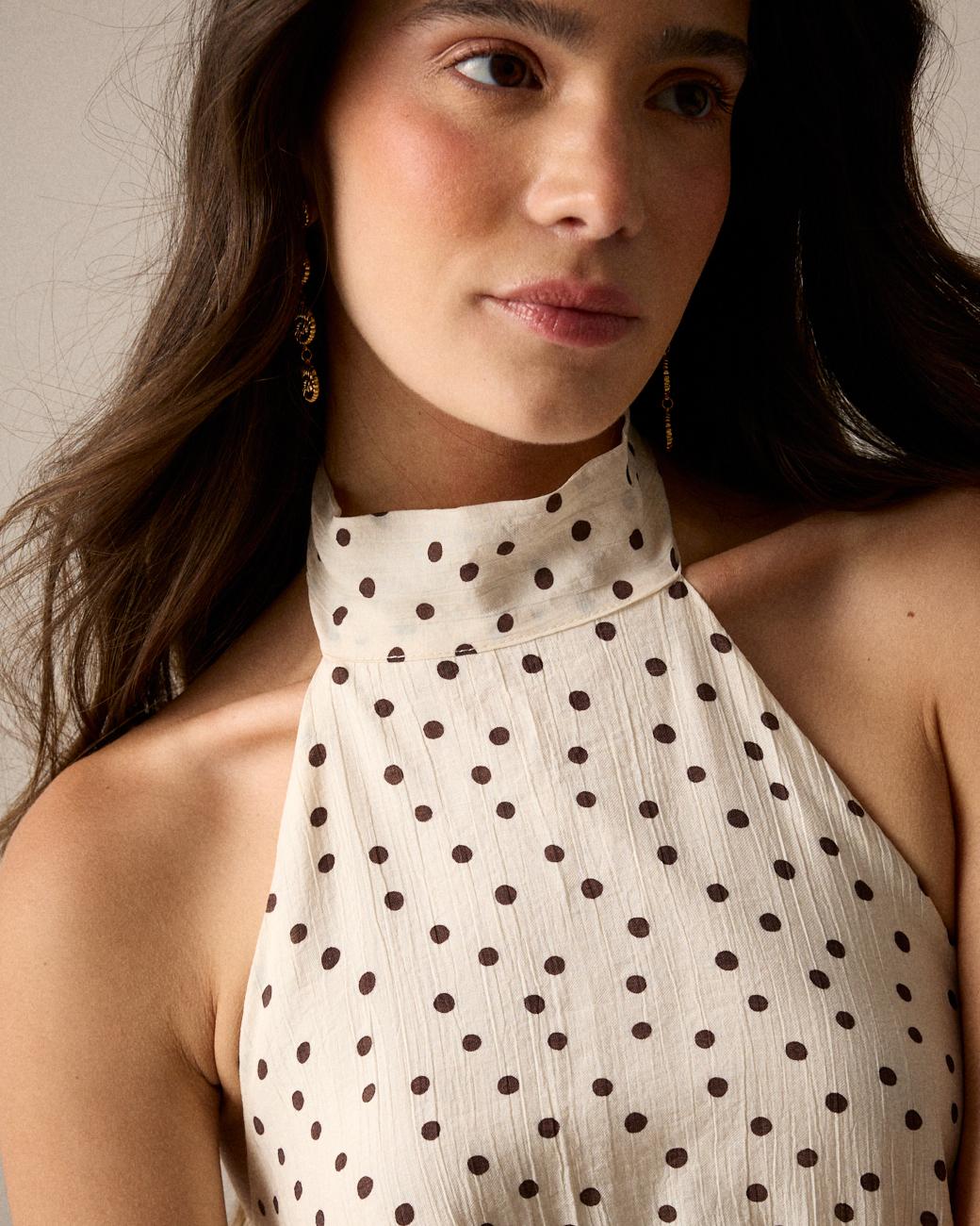Luz Polka Dot Dress