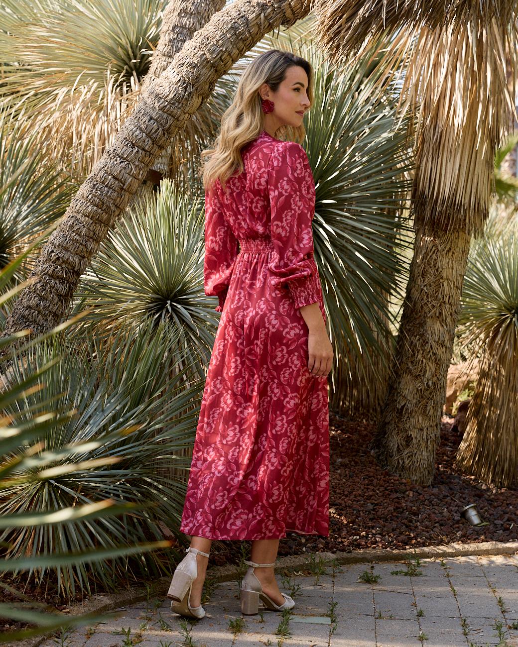 Nides Print Dress