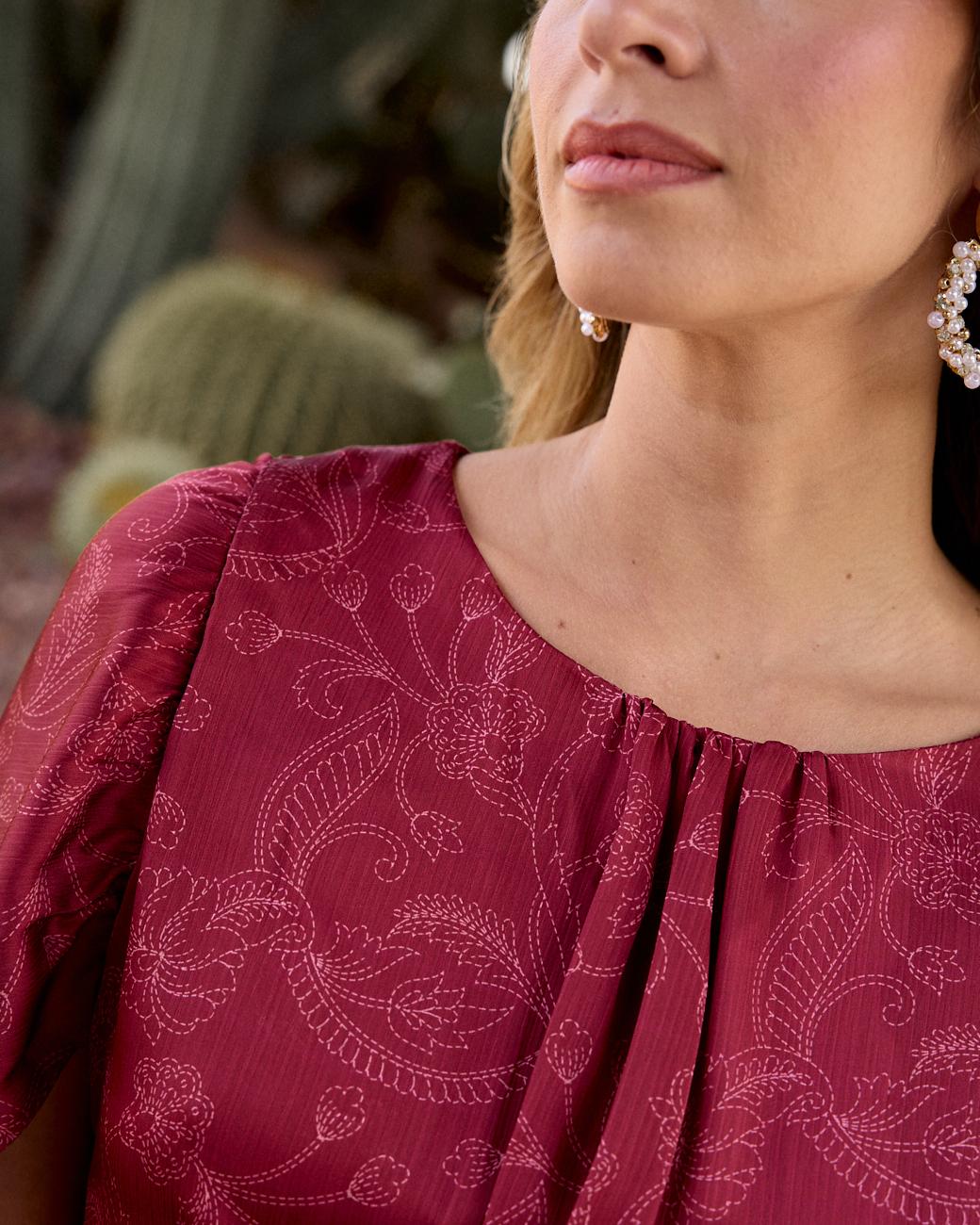 Cirene Print Dress