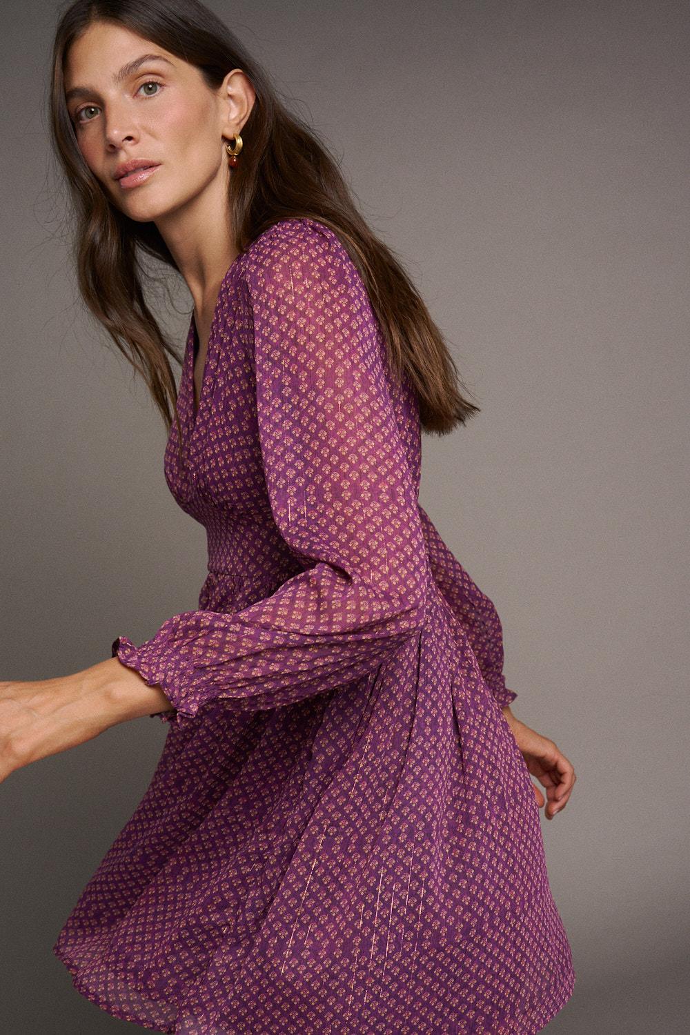 Émilie Print Dress