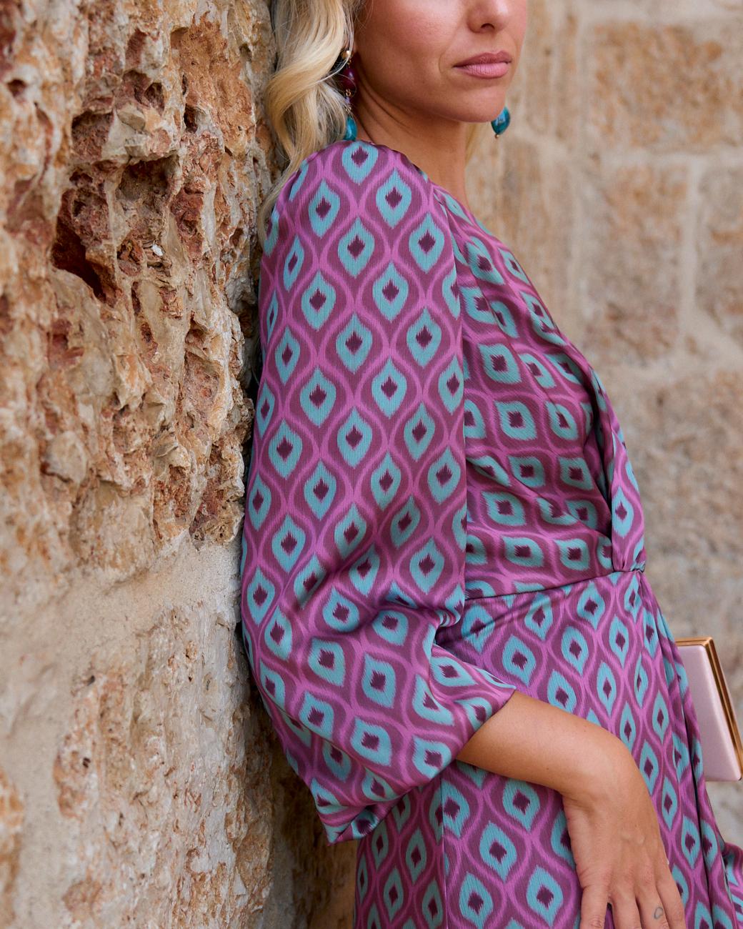 Nuni Print Dress
