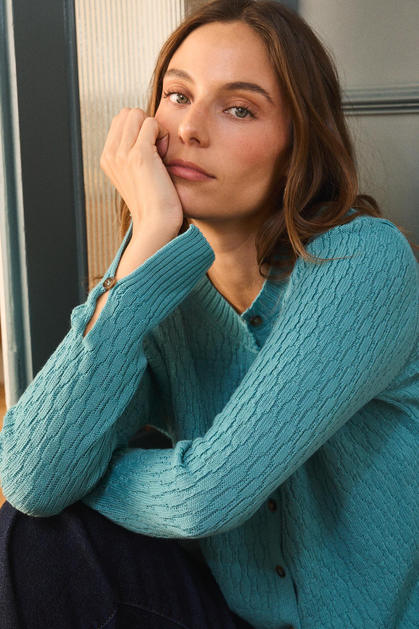 Cardigan Liso Amaya