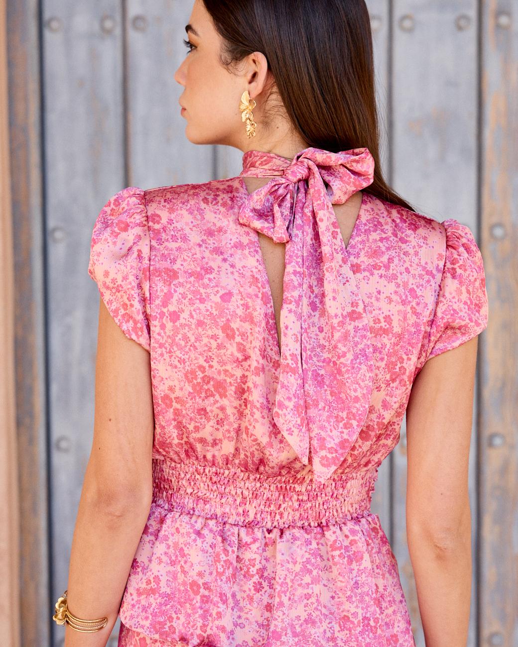 Fiorella Print Dress