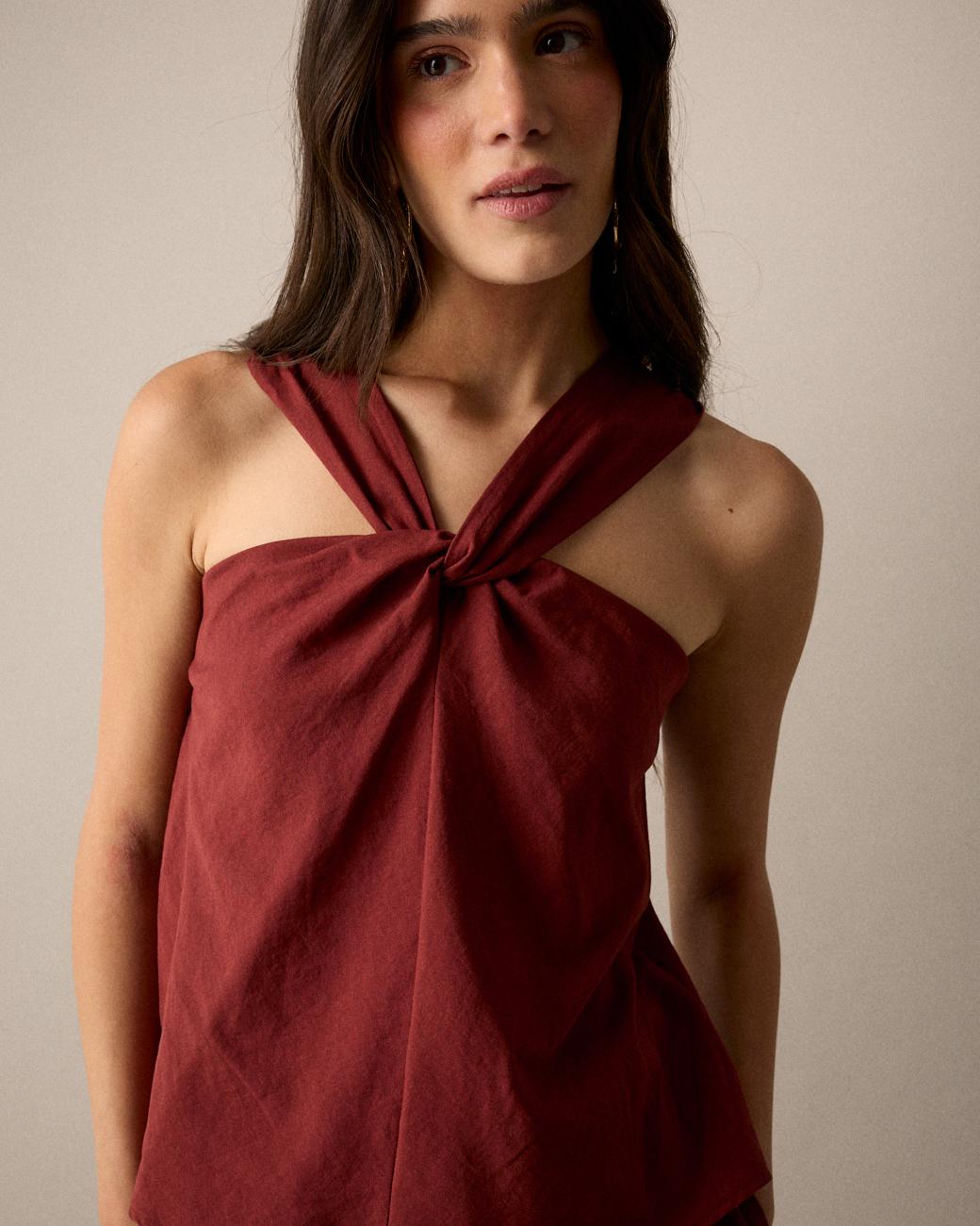 Laila Knot Top