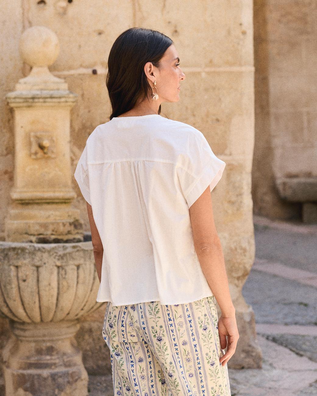 Maite White Shirt