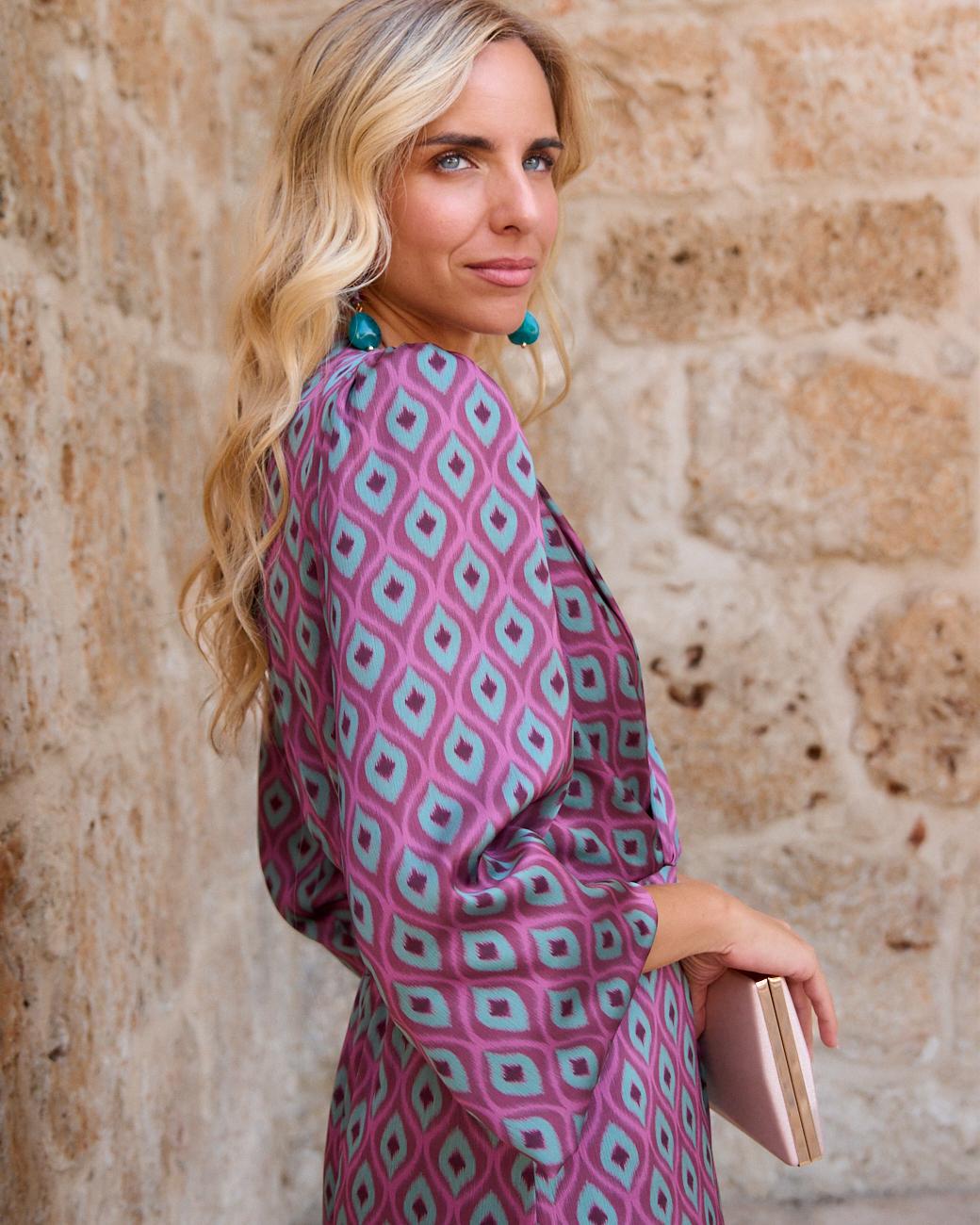 Nuni Print Dress