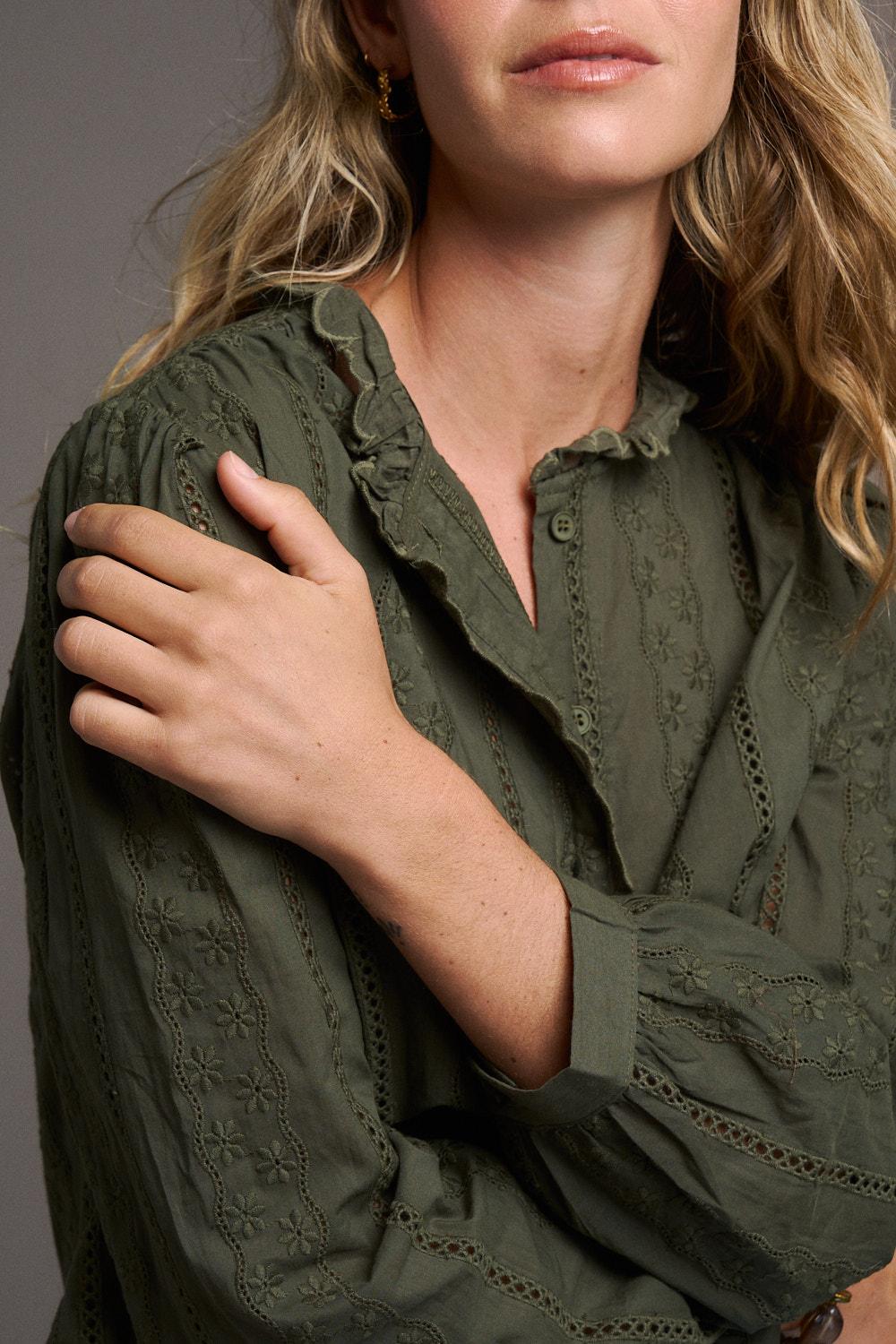 Anaëlle Lace Blouse