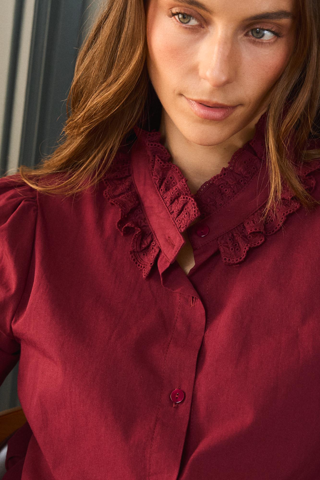 Camisa Cuello Rinna