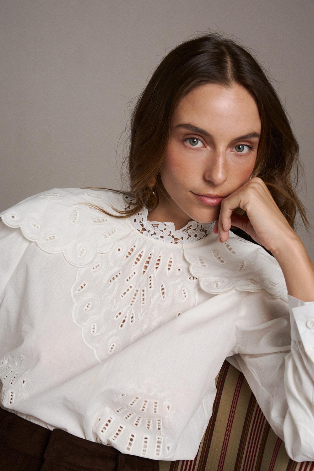 Apolline Embroidered Shirt