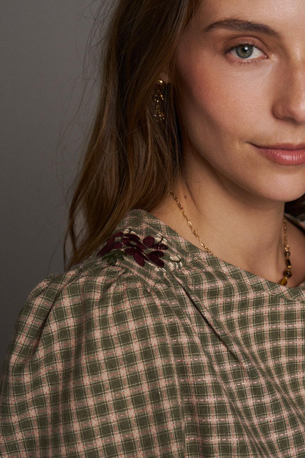 Fleur Embroidered Shirt
