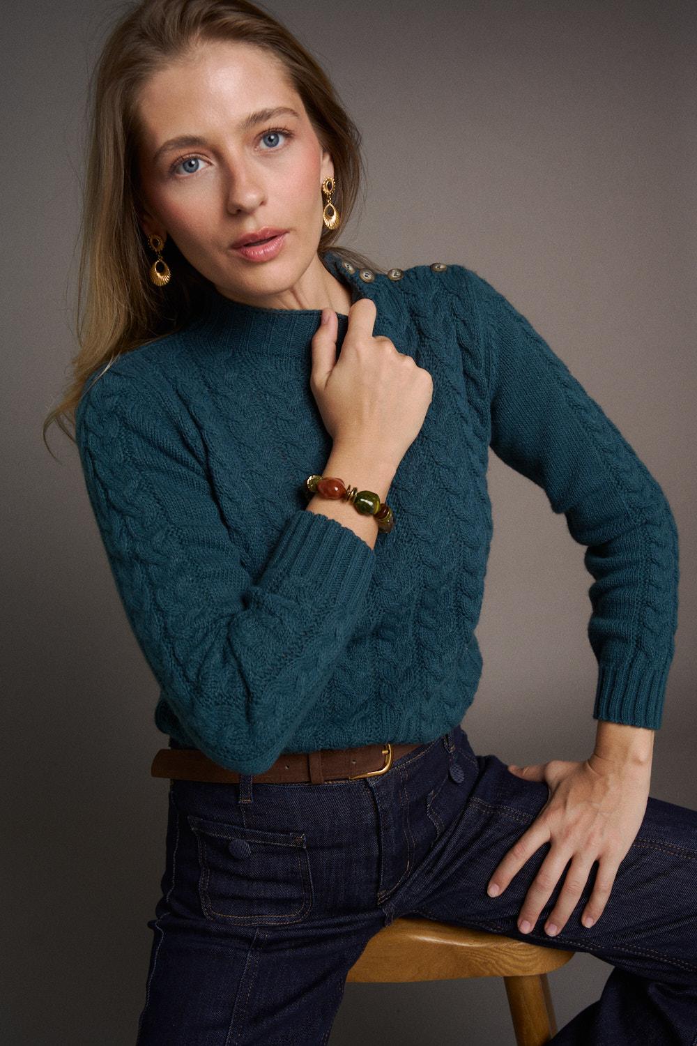 Eliss Collar Sweater