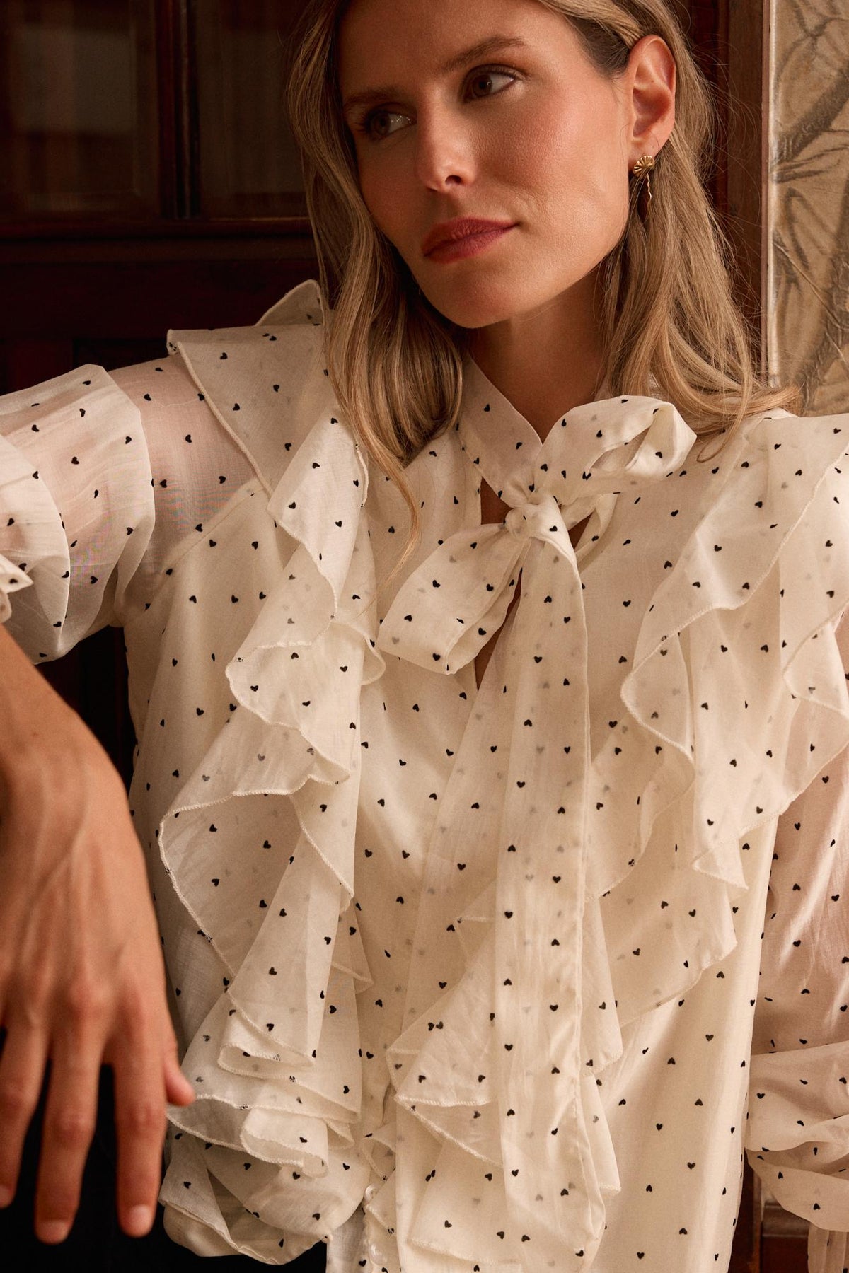 Marga polka-dot shirt