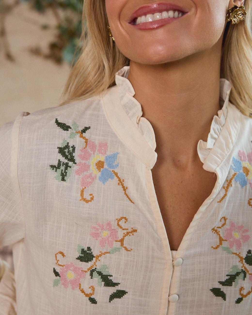 Julieta Embroidered Shirt