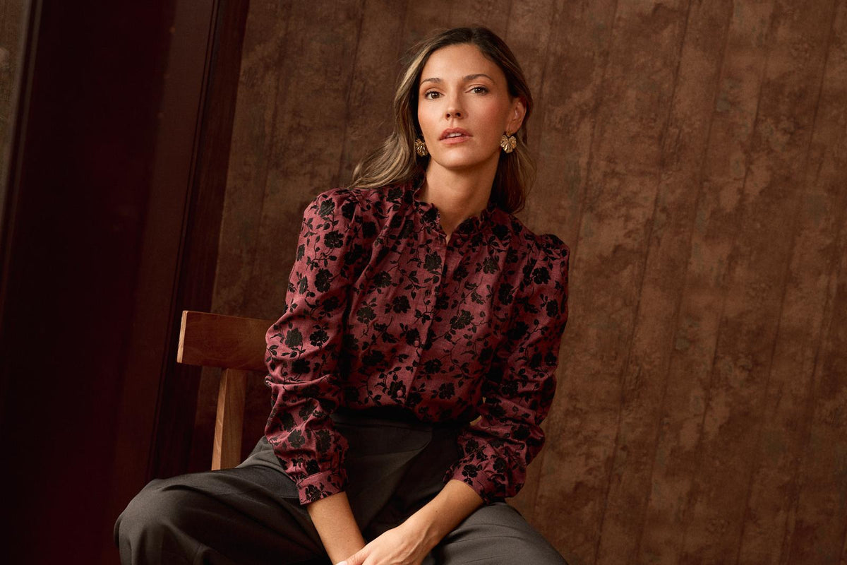 Yulia Velvet Shirt