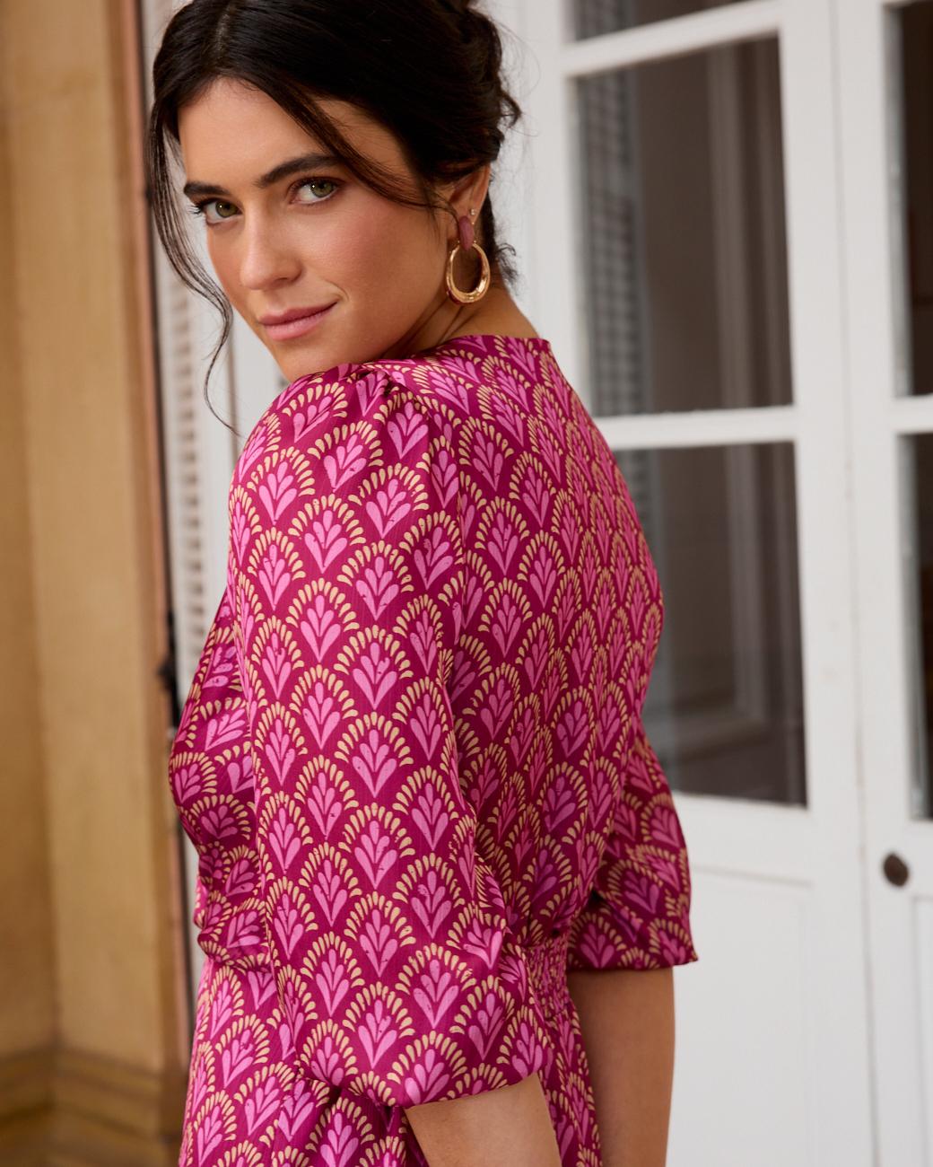 Nerea Print Dress