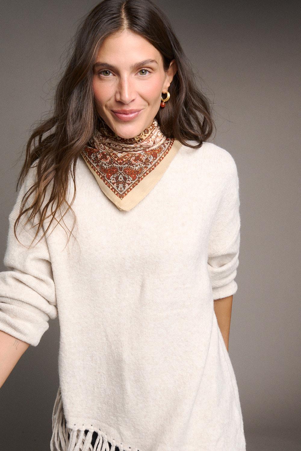 Long Fringe Sweater Marlen