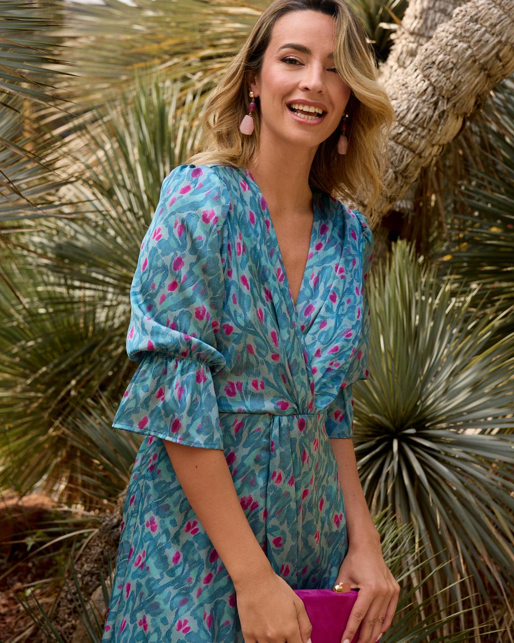 Marciana Print Dress