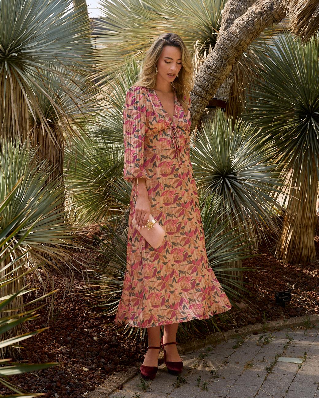 Flora Long Dress
