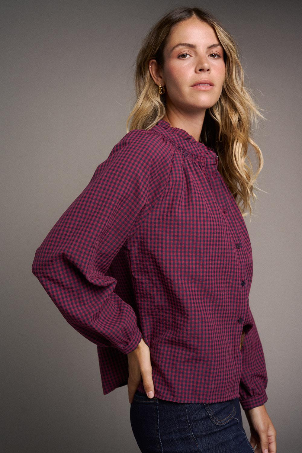 Colette Gingham Blouse