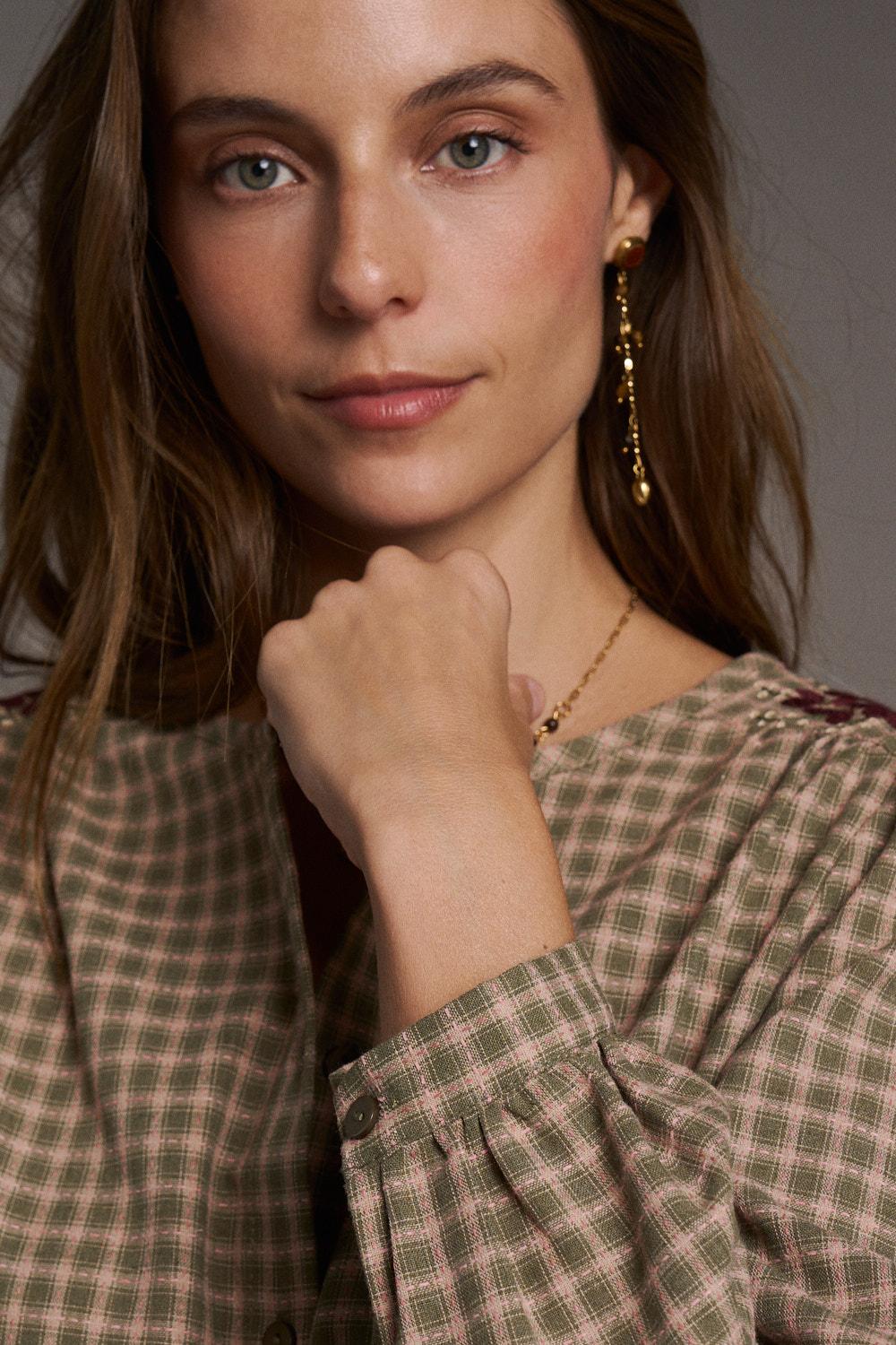 Fleur Embroidered Shirt