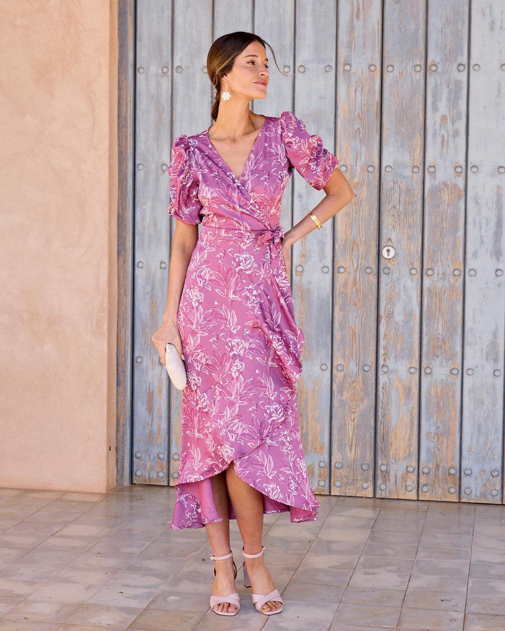 V-Neck Dress Violetta