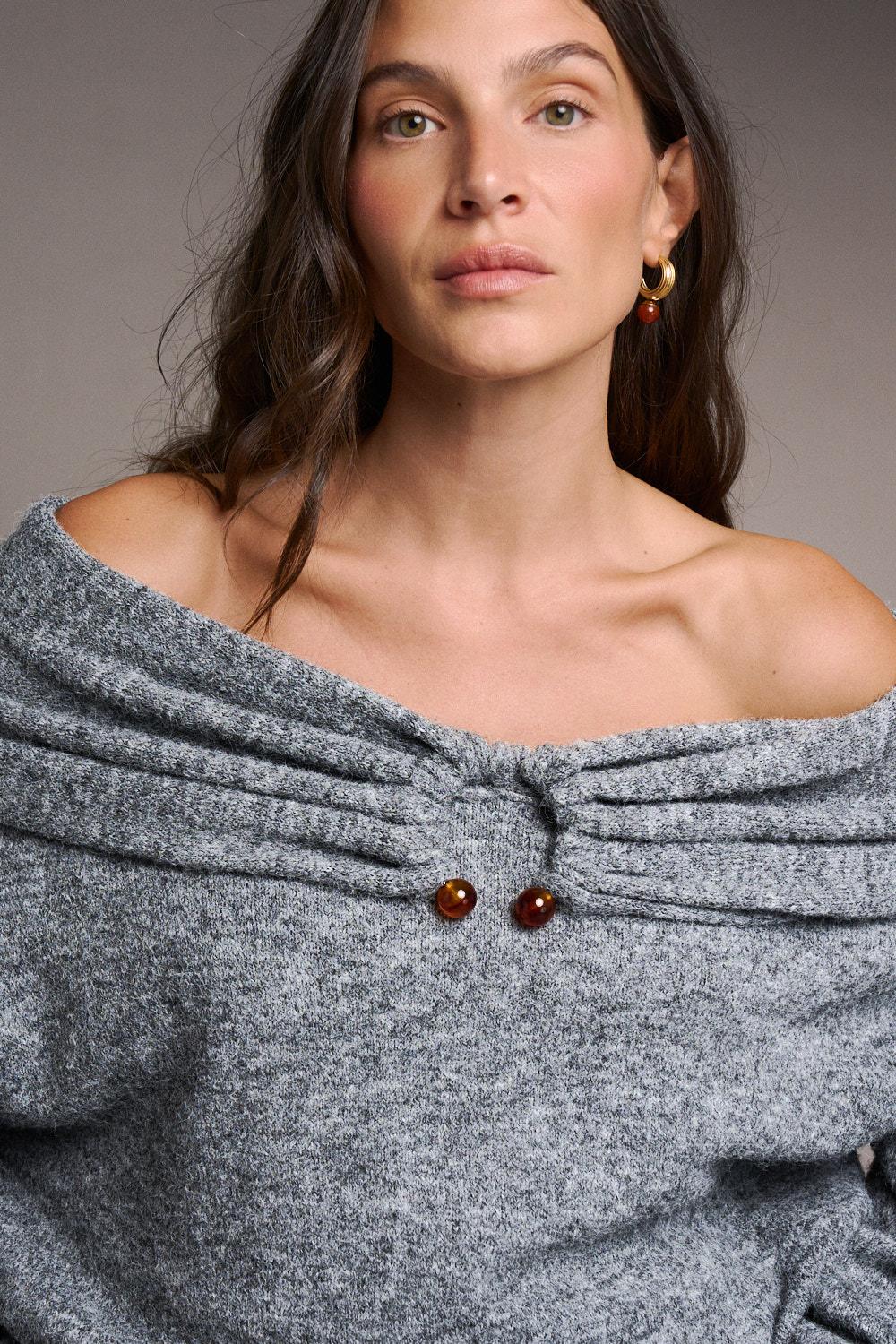 Gray Susi Sweater