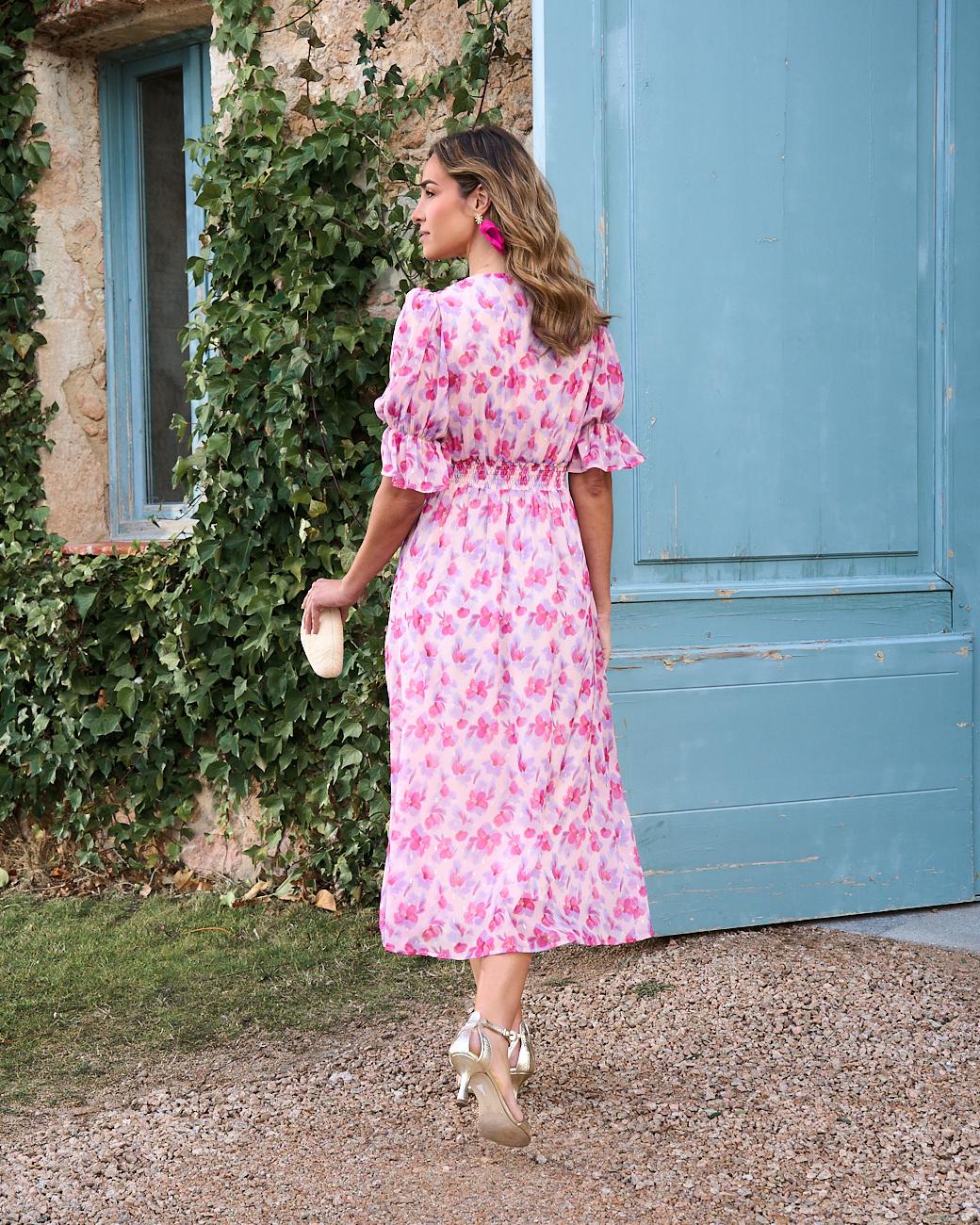 Sara Print Dress