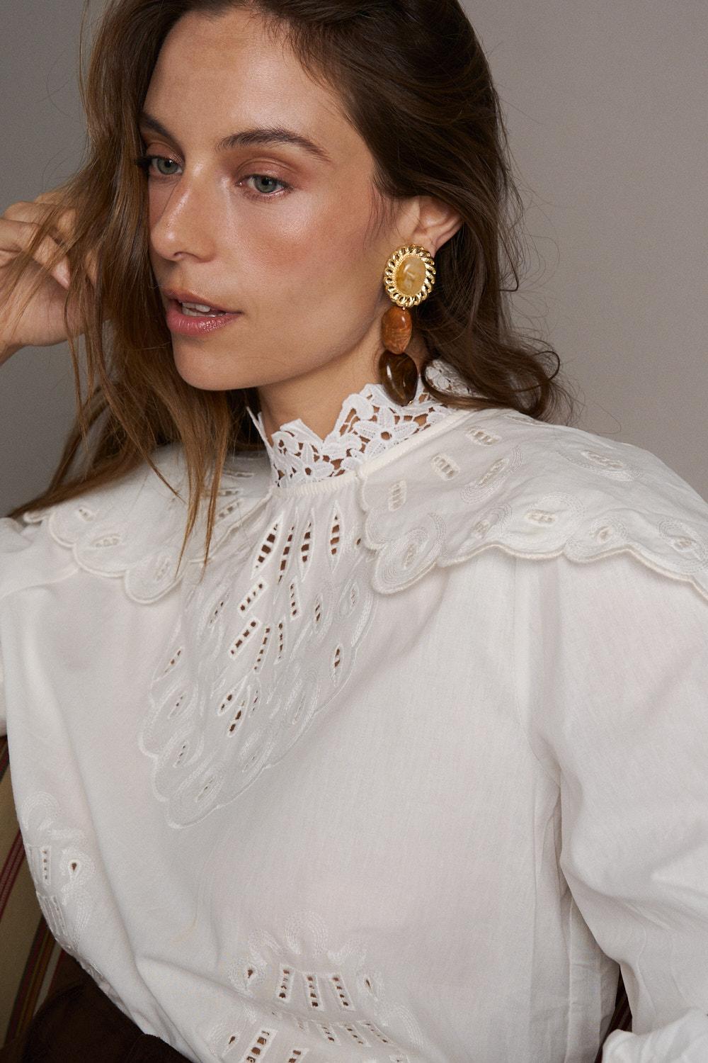 Apolline Embroidered Shirt