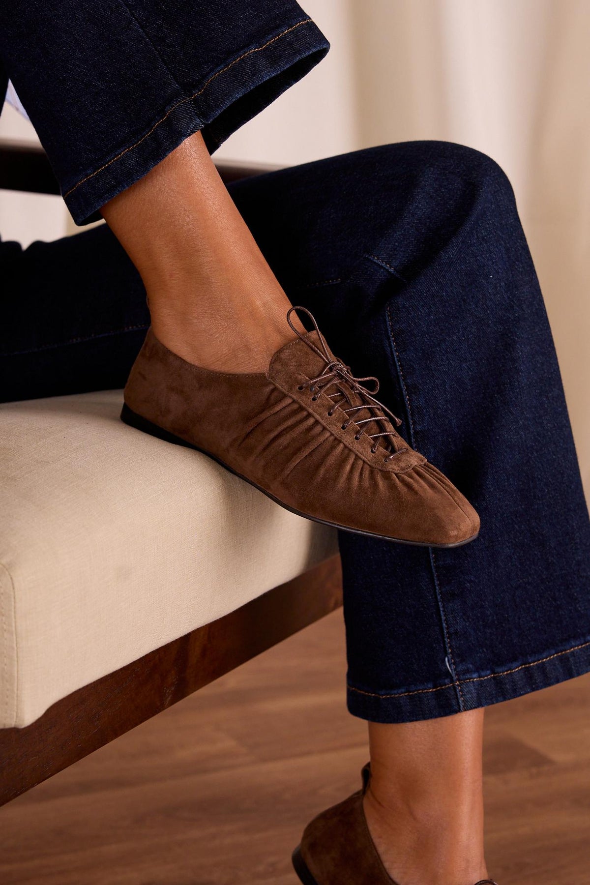 Fidela Lace-Up Loafer