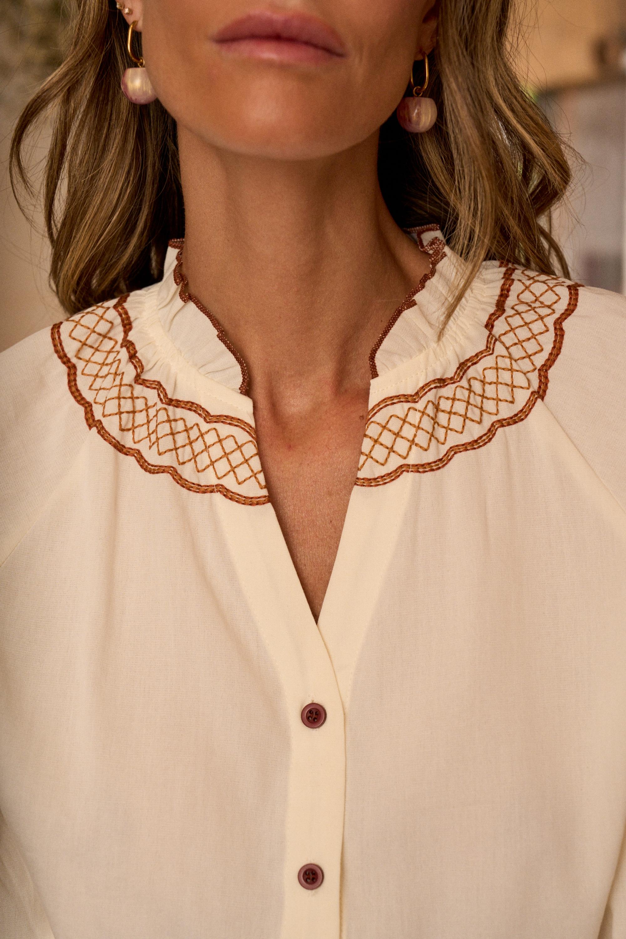 Alana Embroidered Shirt