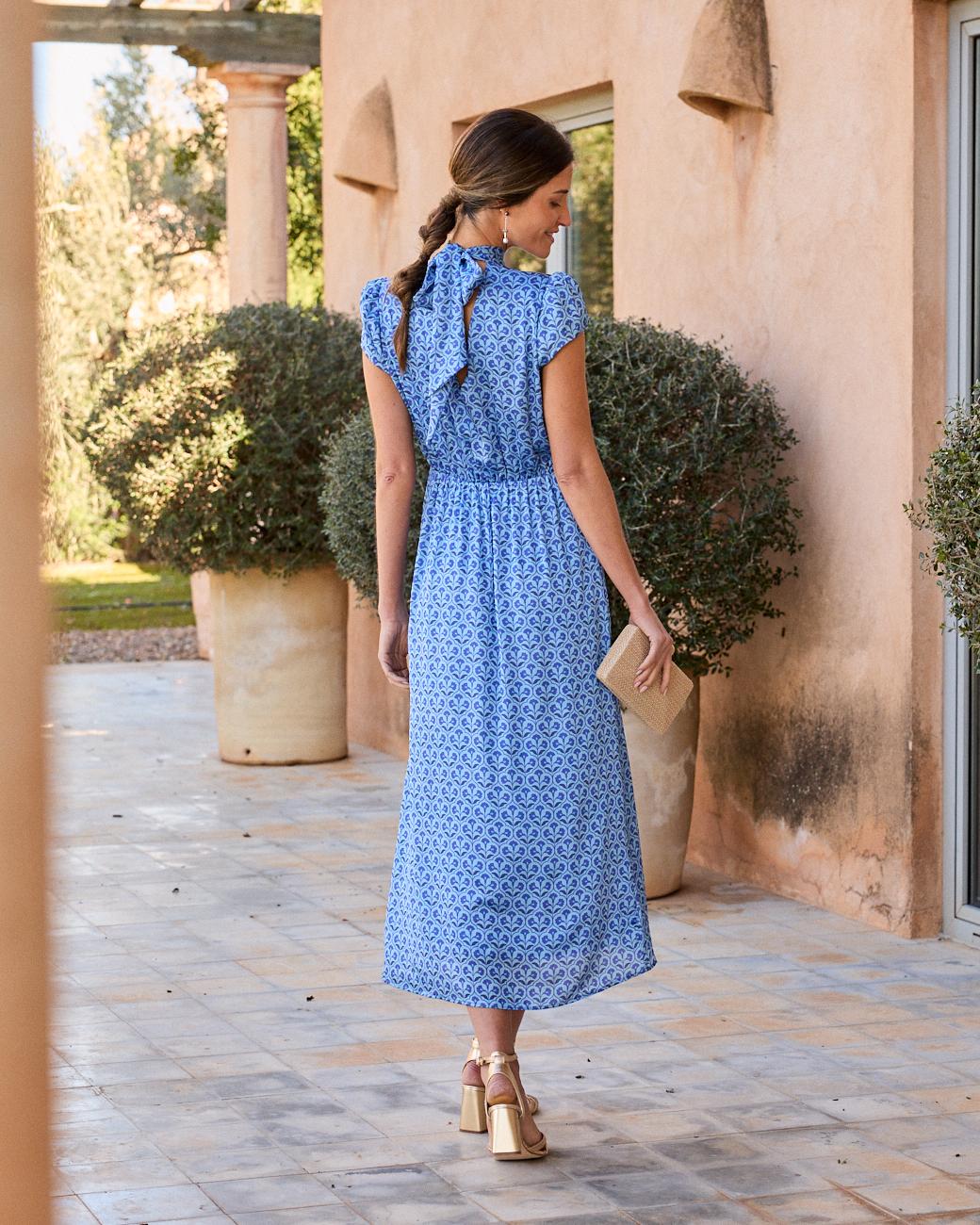 Paola Collar Dress