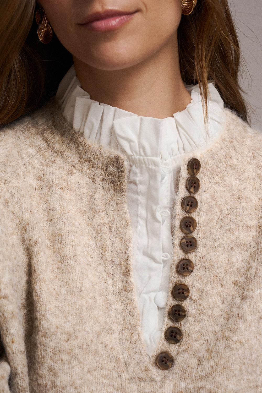 Manon Neckline Sweater
